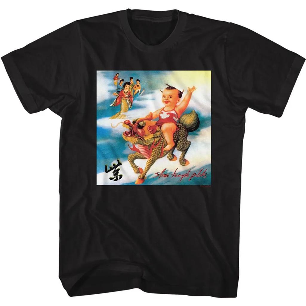 American Rock Band Stone Temple Pilots Graphic Print Tshirt Unisex Women Loose Casual Oversized Tee Streetwear Hip Hop Fashion Top