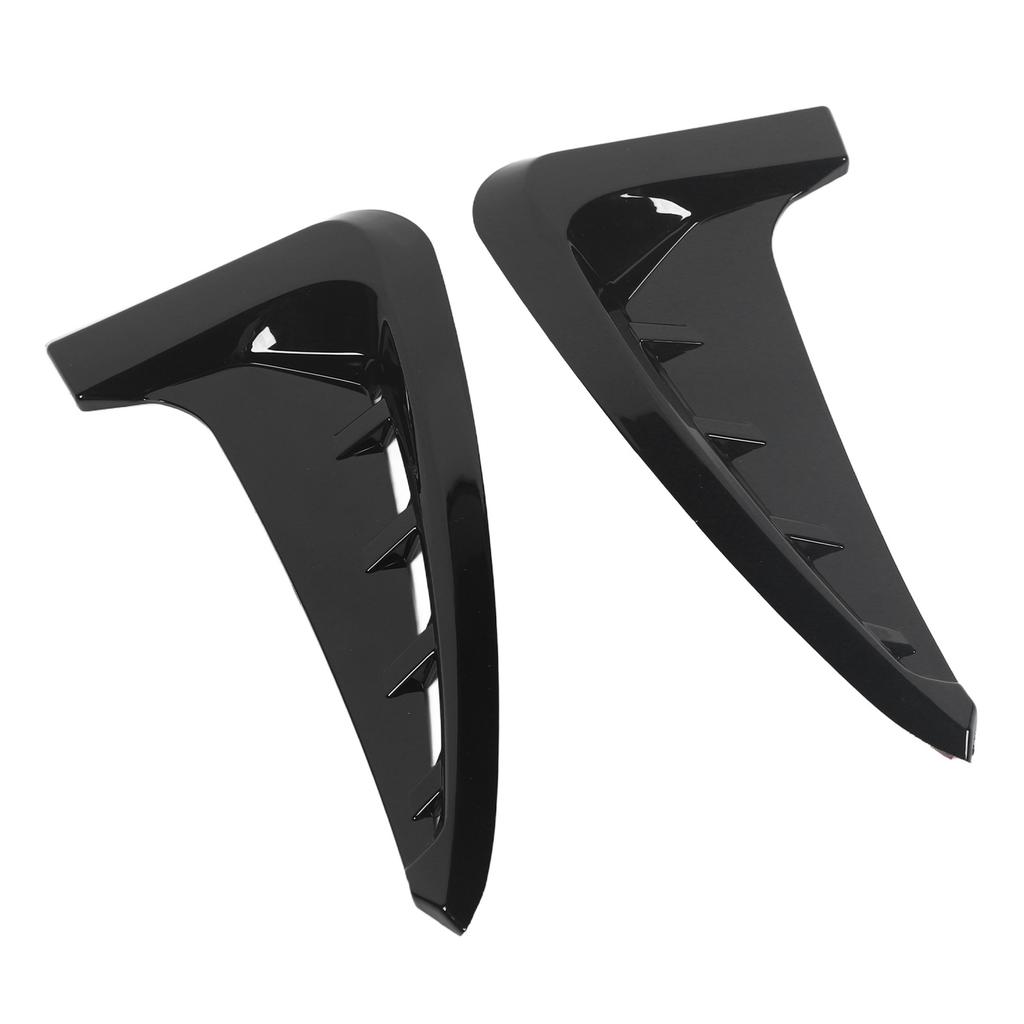 2PCS Car Front Side Vent Cover Decorative Gills Side Wing Vent Trim for X5 F15 M Sport 2014 to 2018