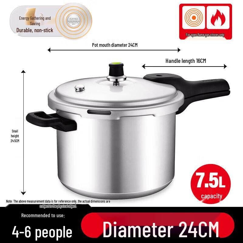 Sichun 304 Stainless Steel Explosion-Proof Pressure Cooker
