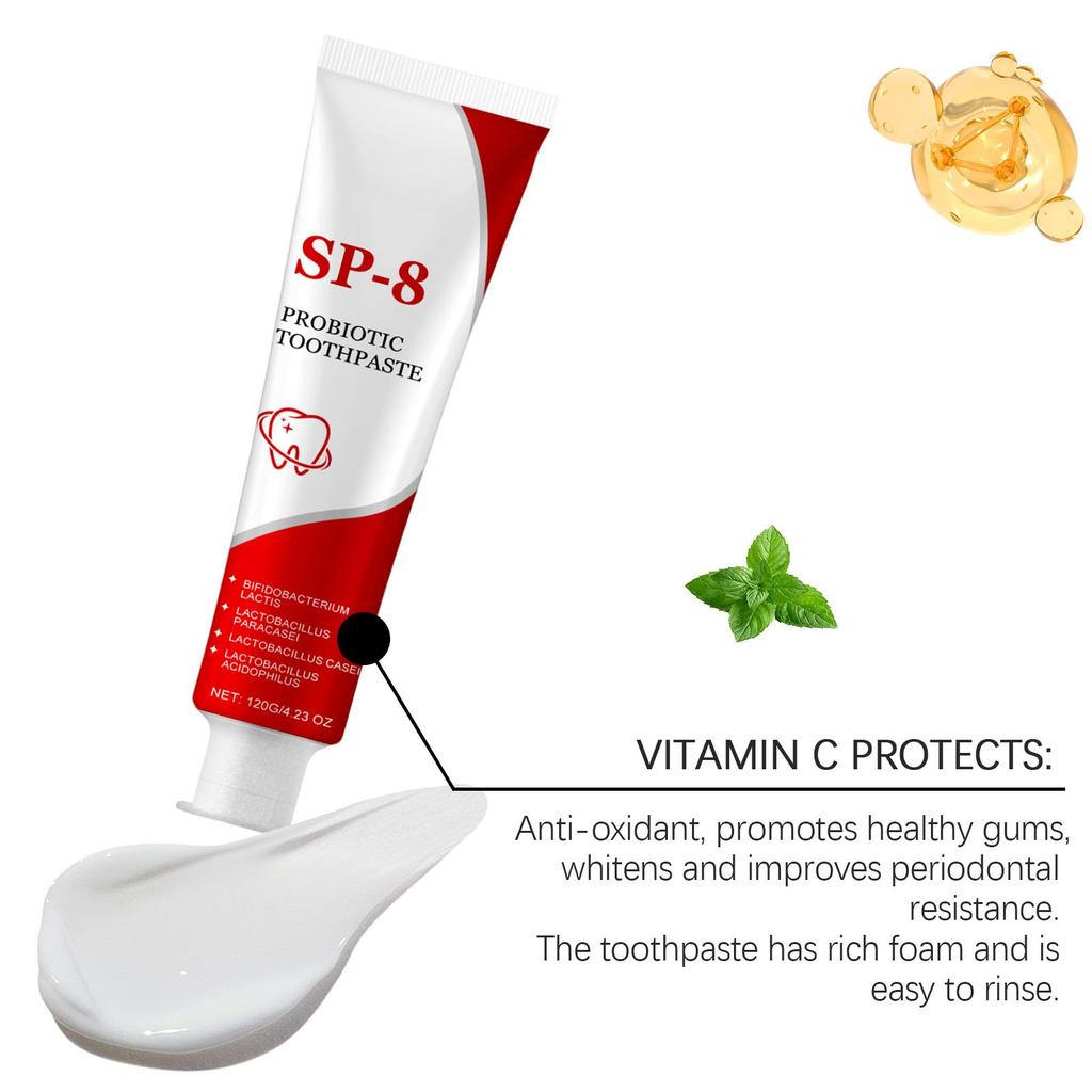 Oralhoe Mint Cleaning Toothpaste Gently Cleanses Teeth from Stains and Yellowing, Cleanses and Cares, and Leaves a Long-lasting Fresh Scent.