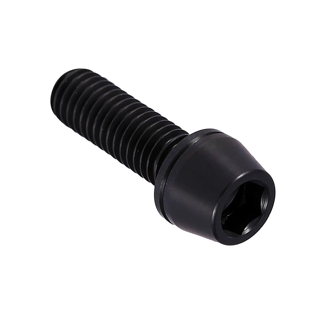   Alloy   Tapered   Screw With Washer For Mountain Bike(colorful)