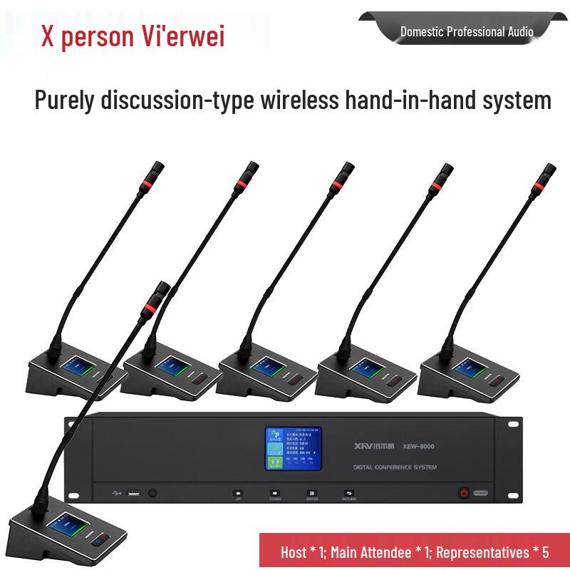 XEW-8000 Series Professional Digital Wireless Conference Microphones (CN version)
