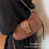 Осень и зима ретро сумка подмышку женская 2025 новая на плечо сумка-мессенджер высококачественная текстура модная сумка подмышку маленькая квадратная сумка
