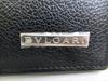 Оригинальный черный кожаный складной кошелек BVLGARI с клапаном и отделением для купюр, ID-карты #a164 Открытая коробка