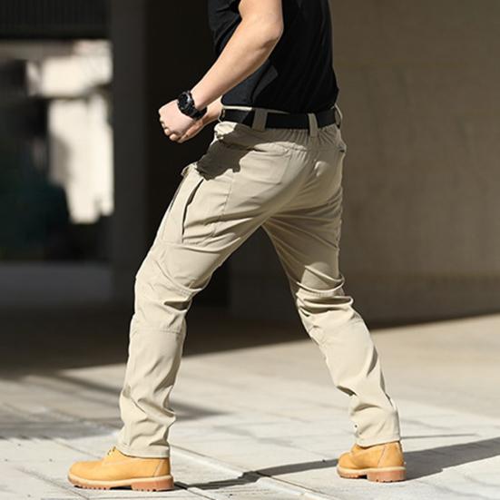 Мужские тактические брюки, водонепроницаемые, многокарманные, быстросохнущие, рабочие брюки для походов, рыбалки, кемпинга и отдыха на природе