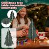 Christmas Tree Table Decoration, Green, A Practical And Useful Item For Celebrating Christmas