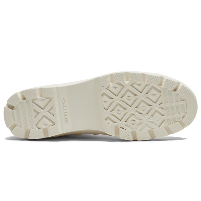 Converse Lugged Canvas Comfortable Everyday Non-Slip Abrasion Resistant High Top Lifestyle Casual Shoes Women's Beige