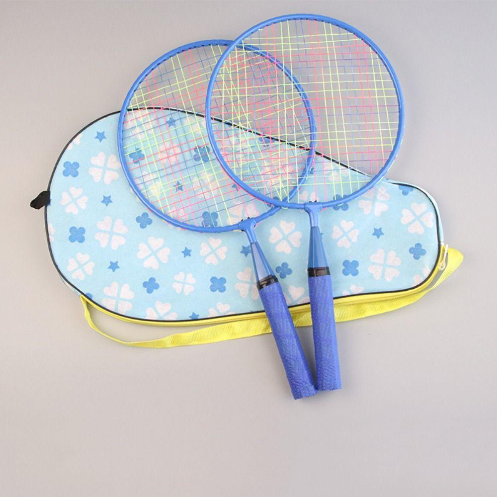 Shock Absorbing Children Badminton Racquets Lightweight Badminton Racket Set Tennis Equipment