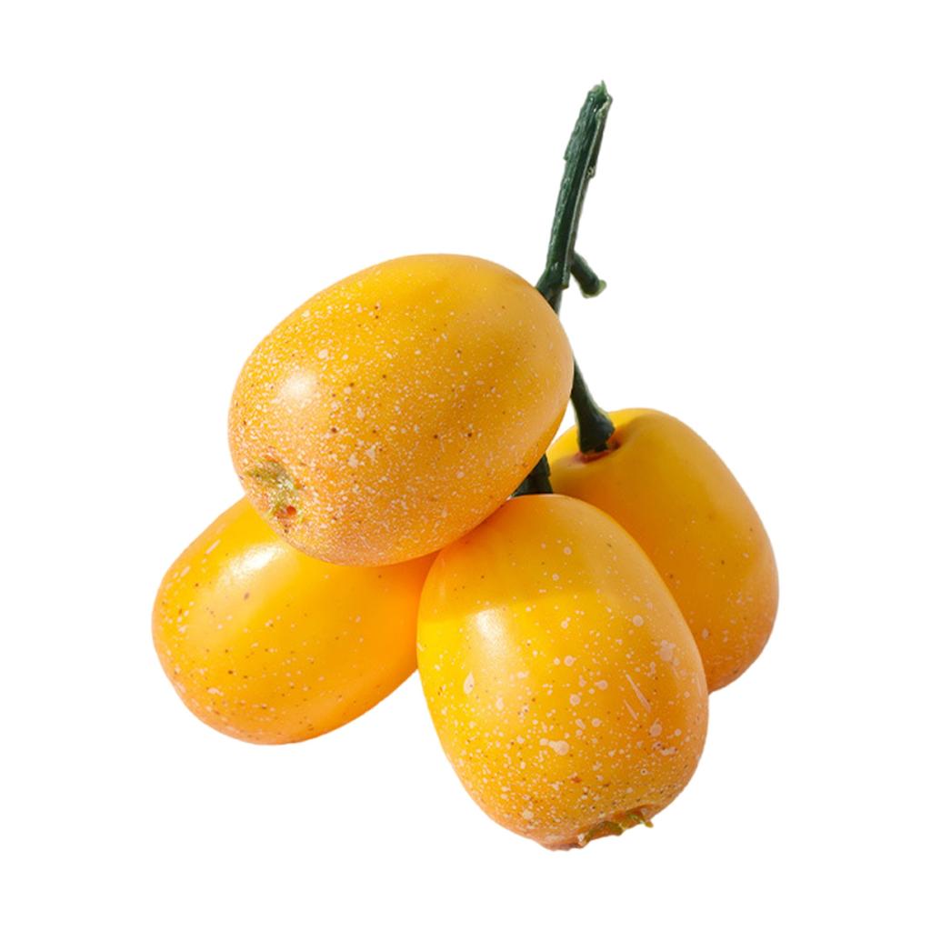 Модель искусственного фрукта Имитация модели плода мушмулы Для демонстрации на кухне и обеденном столе