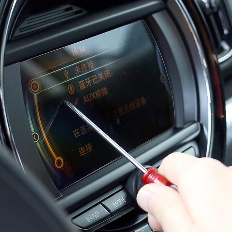 Защитная пленка для экрана автомобильной навигации GPS стальная стеклянная пленка для Mini Cooper S JCW One F54 F55 F56 F57 F60 Countryman Car