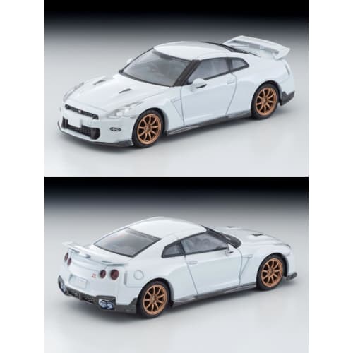Tomytec Tomica Limited Vintage Neo 1/64 Scale LV-N316c Nissan GT-R Premium Edition T-spec 2024 Model (White, Finished Product) 333692