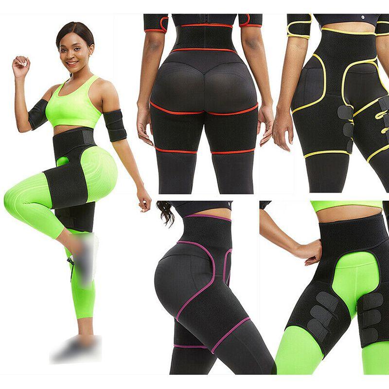 Женский неопреновый формирователь бедер с высокой талией, пояс-триммер для похудения для идеальной фигуры