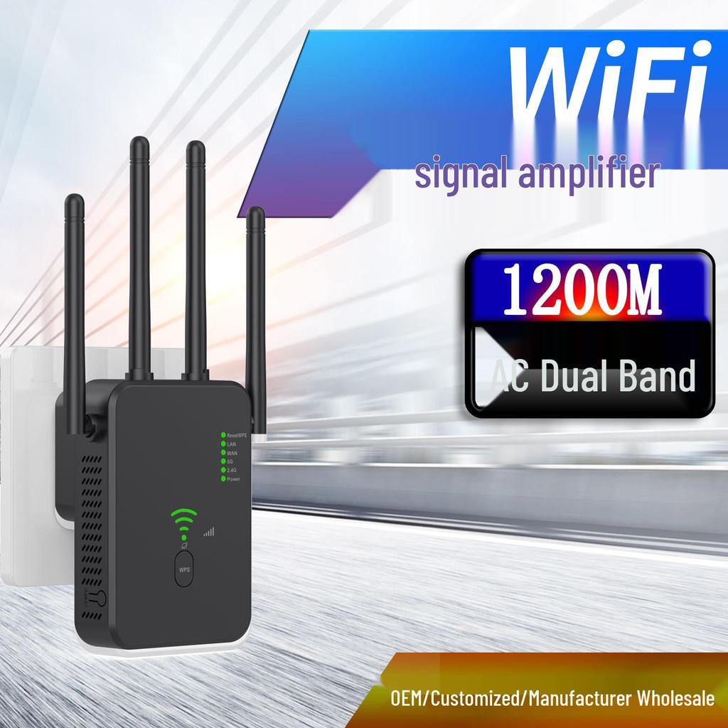 Двухдиапазонный WiFi-повторитель и усилитель сигнала AC1200