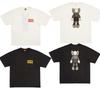 Huunisex Сделано Kaws Сделано Графическая футболка 3 Белый Черный Xx27te016 S3xl Япония Jp