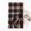 Autumn and Winter Scarf New Imitation Cashmere Plaid Scarf Male and Female Student Couple Warm Scarf Shawl Gift Scarf for Women