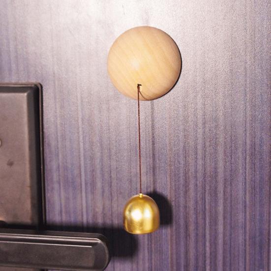 Деревянный дверной звонок, деревенский дверной звонок, звонок для владельцев магазинов, входная дверь, звонок для открытия входной двери дома, подарок на новоселье