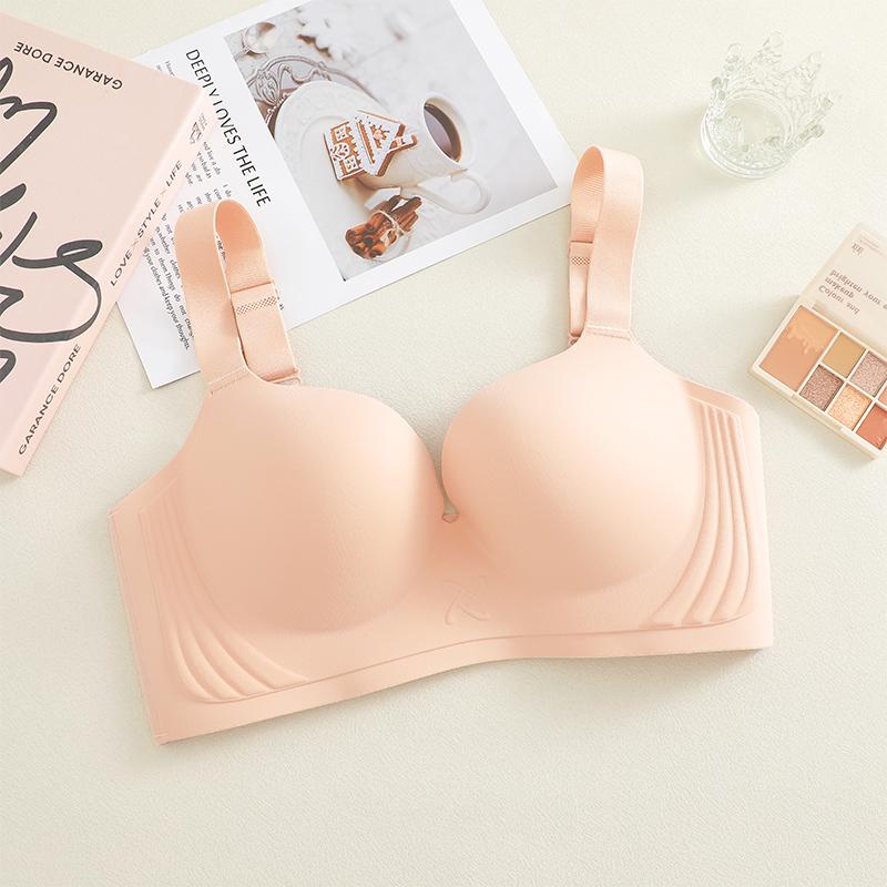 Женские бесшовные бюстгальтеры, беспроводное нижнее белье, бюстгальтер Push Up, сексуальный бюстгальтер с глубоким V-образным вырезом, женский тонкий невидимый бюстгальтер с регулируемой бретелькой, нижнее белье