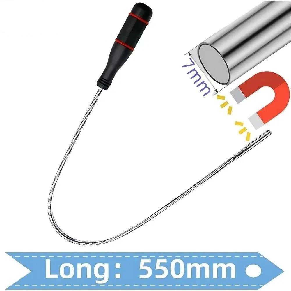 Powerful Flexible Magnetic Pickup Tool Foldable Magnet Grabber Metal Suction Bar Automotive Repair