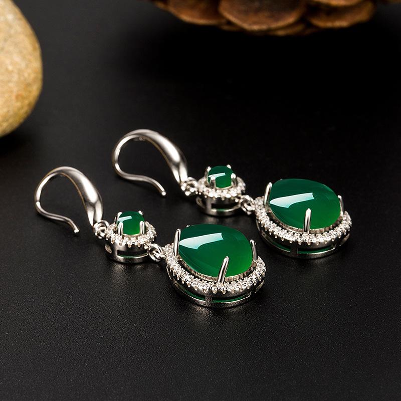 Sace Gems Классические серьги с цирконом из медного сплава для женщин, подарки на свадьбу