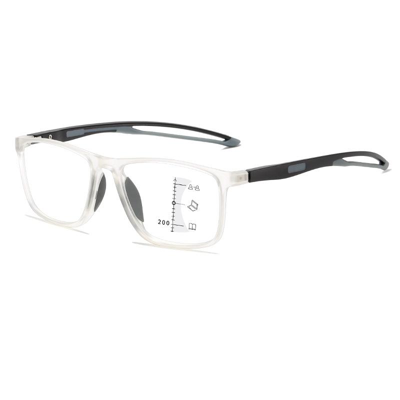 Новые прогрессивные мультифокальные очки для чтения, модные очки с защитой от синего света, мужские и женские очки для ближнего и дальнего света, очки для пресбиопии по рецепту