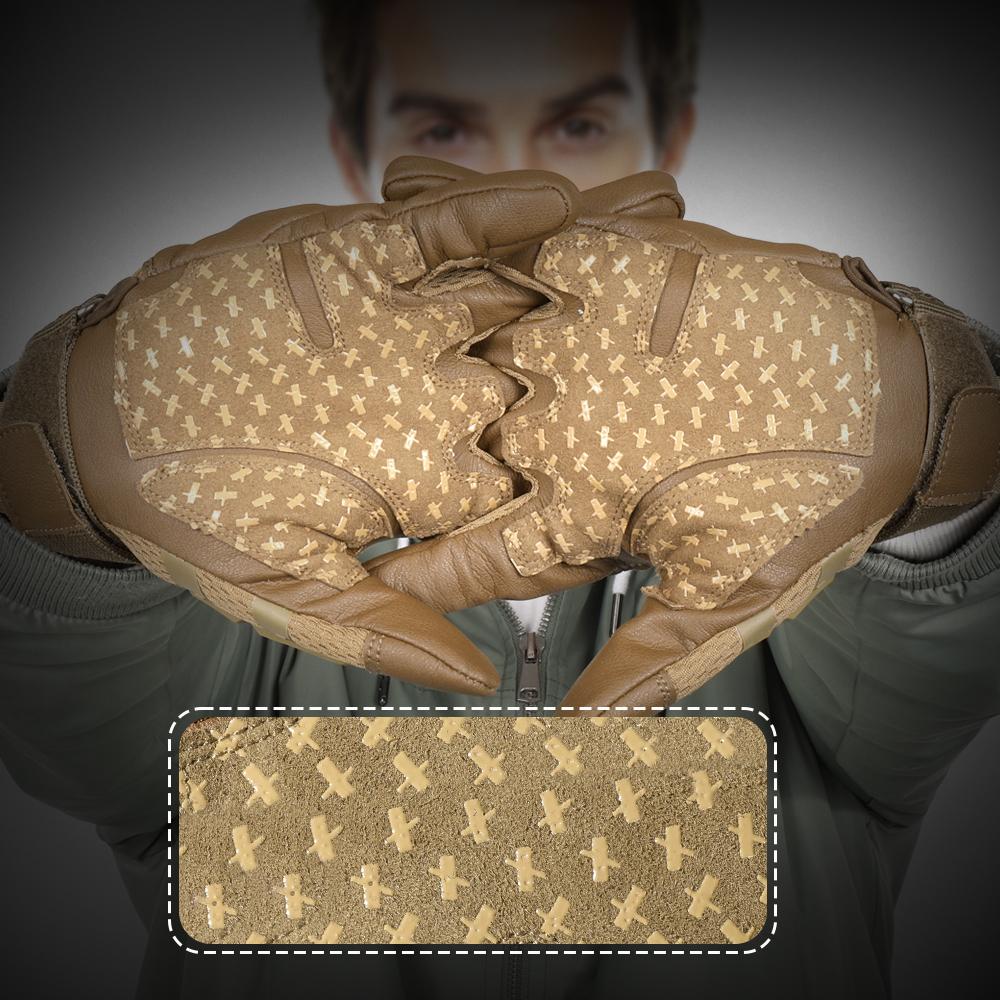 Мужские перчатки из искусственной кожи с сенсорным экраном, военные тактические перчатки, спортивные перчатки для спорта на открытом воздухе, стрельба, охота, страйкбол, велоспорт, перчатки с полными пальцами