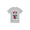Disney Mens Mickey Mouse Tartan Christmas T-Shirt