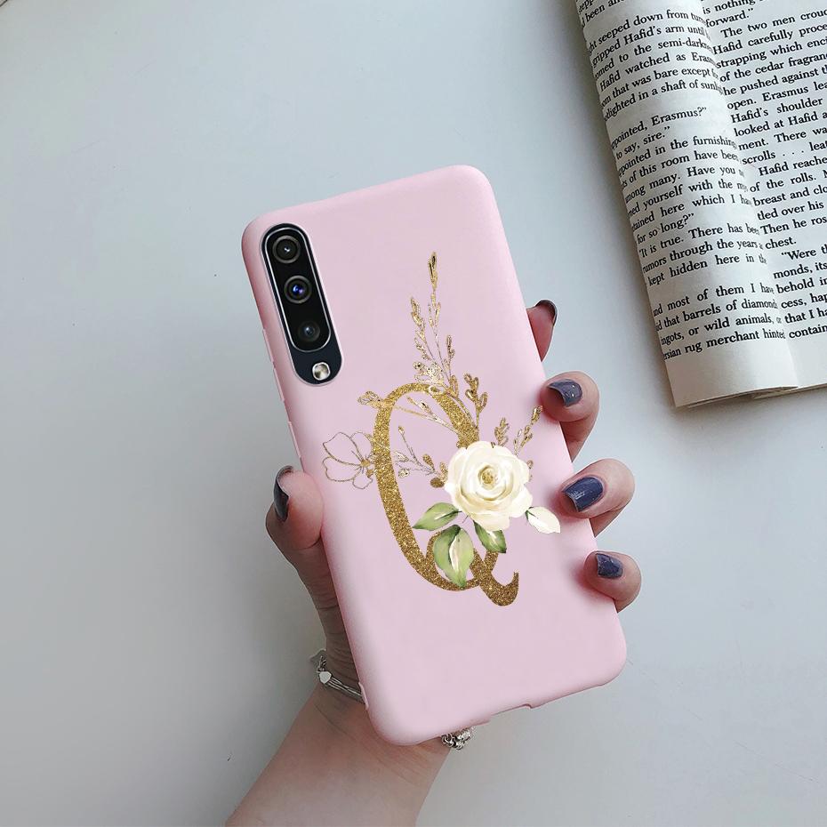 Чехол для Samsung Galaxy A50 A30 Чехол Силиконовый Милые Буквы Мягкая Задняя Крышка для Samsung Galaxy A30S A 30 50 A50S Чехол 2019 бампер
