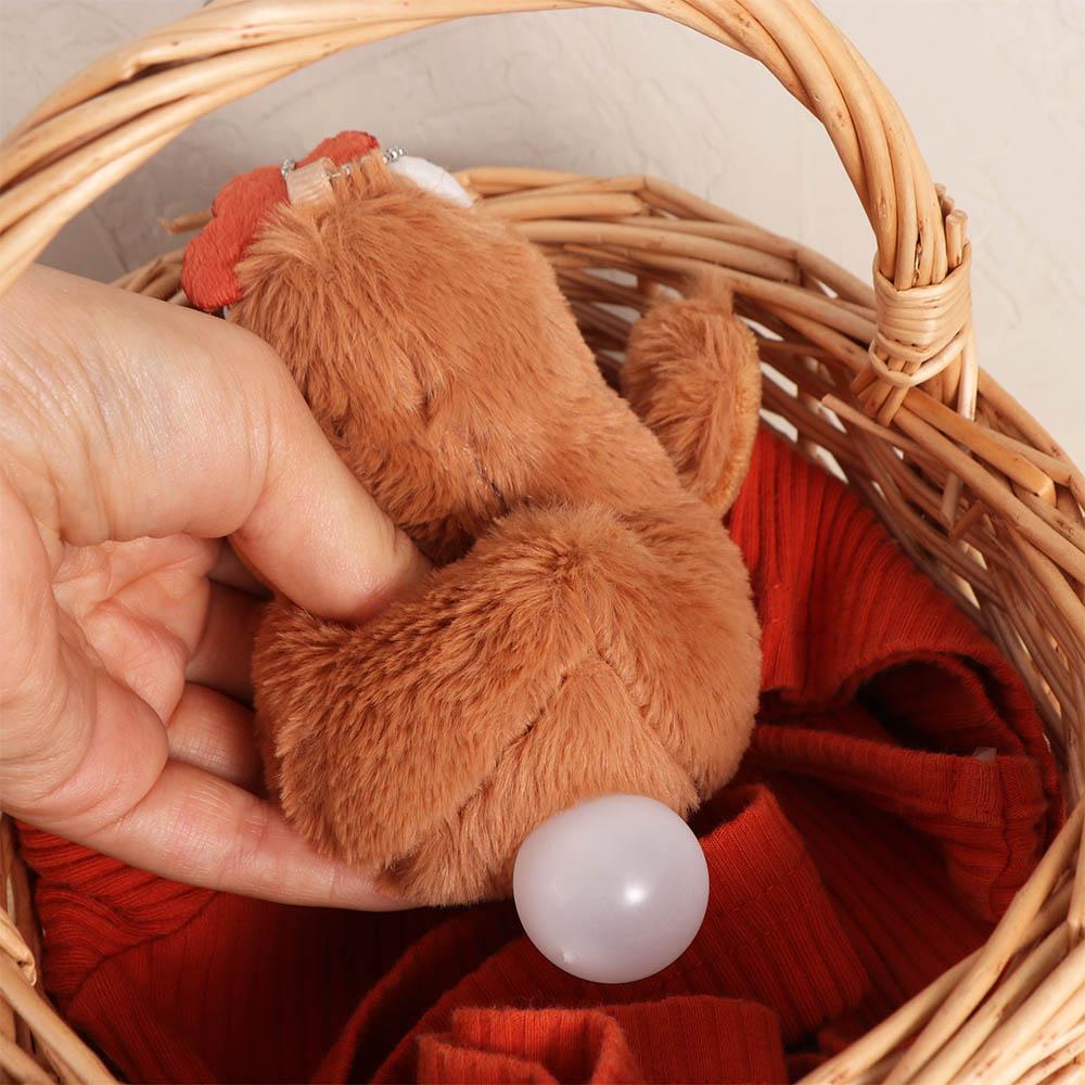 Rubber Hens Key Ring Cartoon Egg-laying Animal Key Holder Adorkable Plush Chicken Keychain School