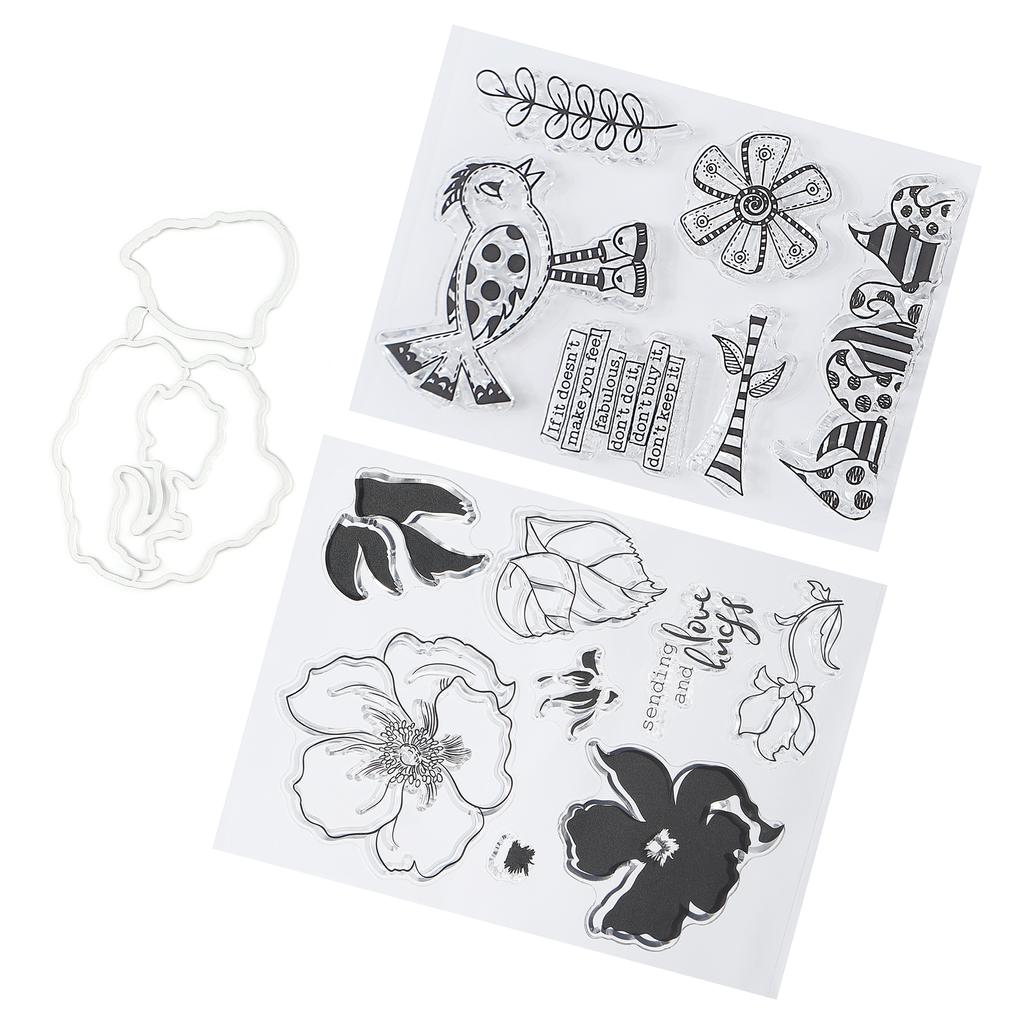 Transparent Stamp Rubber Journal Album Decoration HandMade Crafts Supplies