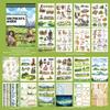 20Sheets/Book DIY Crafts Aesthetic Sticker Book Pre-Cut Scrapbooking Sticker  Journal Decor
