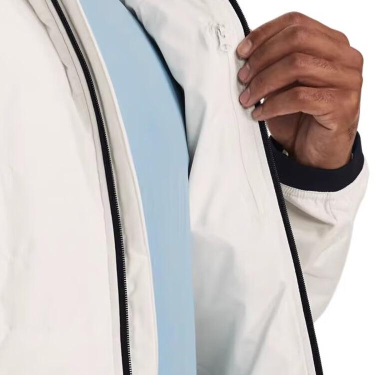 Under Armour UA Storm Session Hybrid Jacket Logo Pattern Hooded Long Sleeve Knit Fantastic Pants Casual Sports Suit Men suit 1378494-112+21600701-001