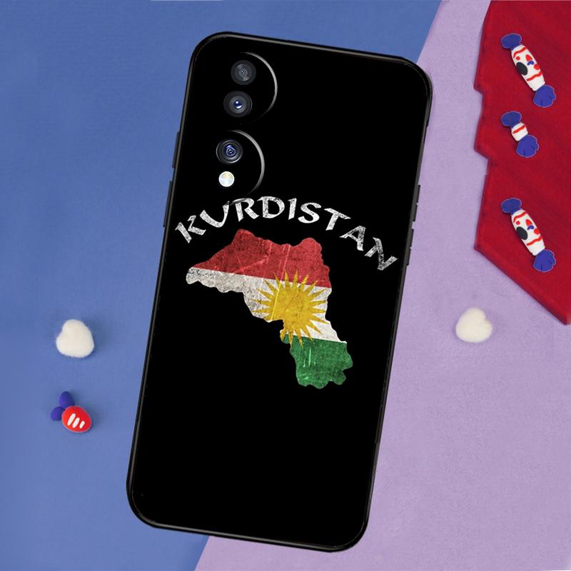 Kurdistan Flag Case For Honor Magic 7 5 6 Lite Honor X9b X9a X8b X8a X8 X9 X9c 50 70 90 Lite 200 Pro Cover