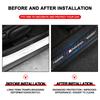 4pcs New Car Door Sill Threshold Carbon Fiber Plate Decals Stickers For BMW M8 M7 M6 M5 M4 M3 M2 M1 F30 F10 F15 E30 E46 E90 E60 CM5