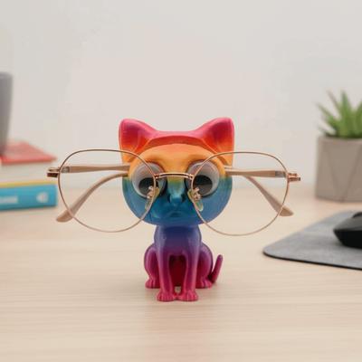 Милый стойка-витрина для очков 3D-печать Свинья Подставка для очков Креативный Держатель для очков Кошка Студенты