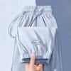 High Quality Women Summer Tapered Pants Ice Silk Casual Joggers with Draping Effect