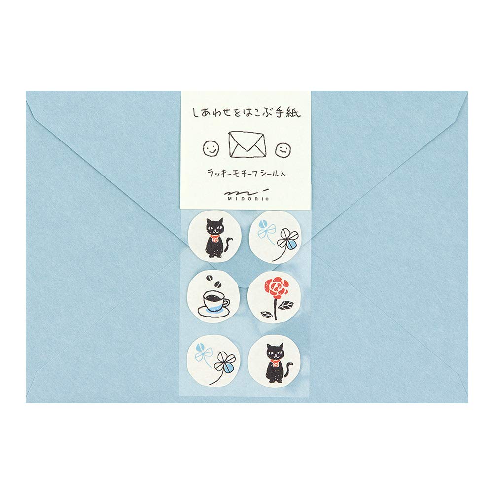 Midori Envelope Happiness Clover Pattern 20464006