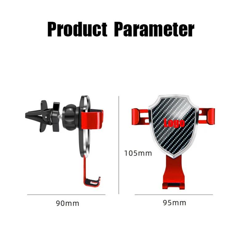 For VW Volkswagen Jetta MK5 Golf Gravity Car Phone Holder Bracket Air Vent Clip GPS Mount Stand for Volkswagen Polo Golf Passat