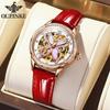 Ladies Watch Elegant Light Luxury Waterproof Luminous Diamond Inlaid Mechanical Watch High-end Watch