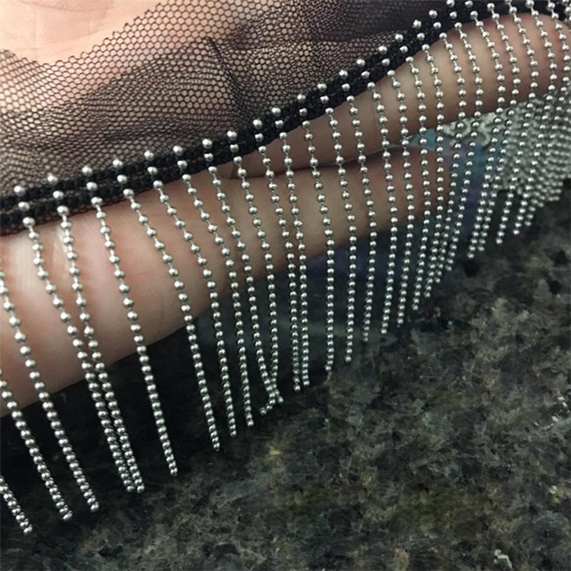 1 ярд/91см Цепь Ручная работа Кисточка Отделка Украшение 6см Шириной