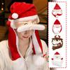 Christmas Gifts Santa Pinching Moving Ears Hat Elk Headgear Headdress Decorations Small Gifts Christmas Ornaments New Year For Christmas Decorations