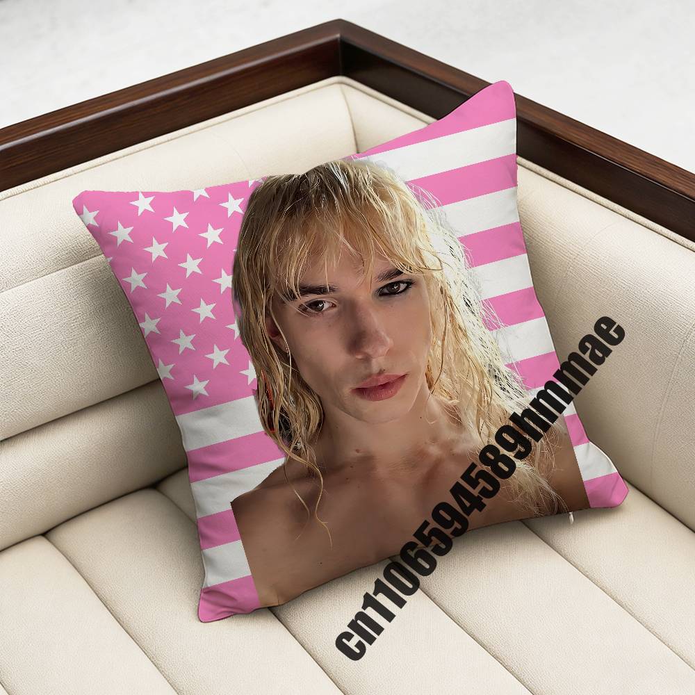 For Lgbt Gay Usa America 2-2Hollis Throw Pillow Case Sham 45X45Cm 40X40Cm Square Car Pillowcase Pad Cushion Cover
