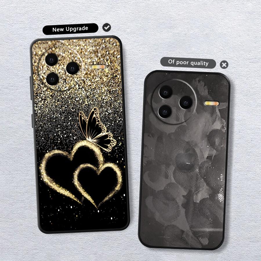 Creative Cartoon Butterfly Case for Xiaomi Redmi 12C A5 A3 A4 10 13C 9 K40 K80 Pro A1 A2 Plus 14C Funda Phone Cover