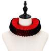 Opera Renaissance False Collar Detachable Circus Clowns Ruff Collar Neck Ruffled Collar  Cosplay