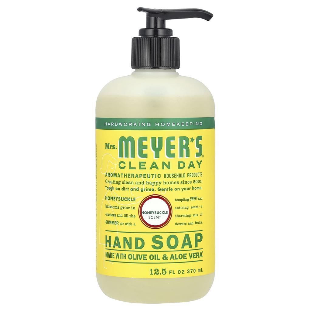 Mrs. Meyers Clean Day Hand Soap, Honeysuckle, 370Ml(12.5Fl Oz)