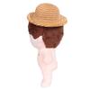 Handmade Tassel Hat Mini Straw Hat Hand Weaved Hats Doll Hat Accessories Doll House Ornament