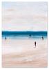 Poster Beach Abstraction Pastel Colors