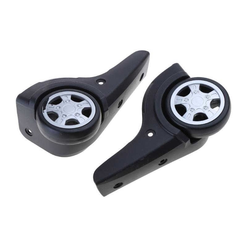 1 пара колес для чемодана, сменные колеса для багажа, колеса для самолета, сменные колеса для чемодана для ремонта