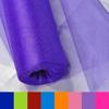 50cmx100m Roll Tulle Sheer Crystal Organza Roll Fabric White for Party Wedding Decoration Events Photocall Backdrop Props Stage Decor