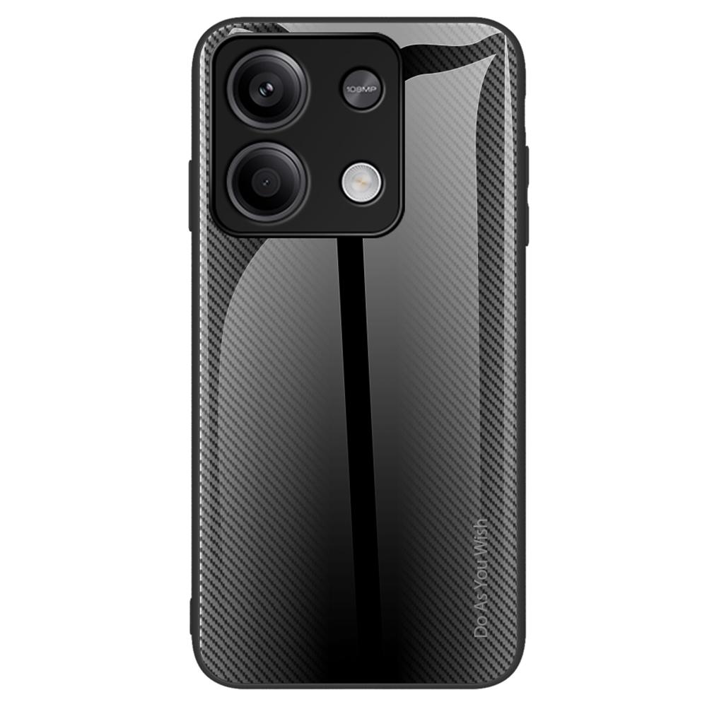 Для Xiaomi Redmi Note 13 5G чехол из закаленного стекла, задняя крышка из мягкого ТПУ с рамкой для телефона