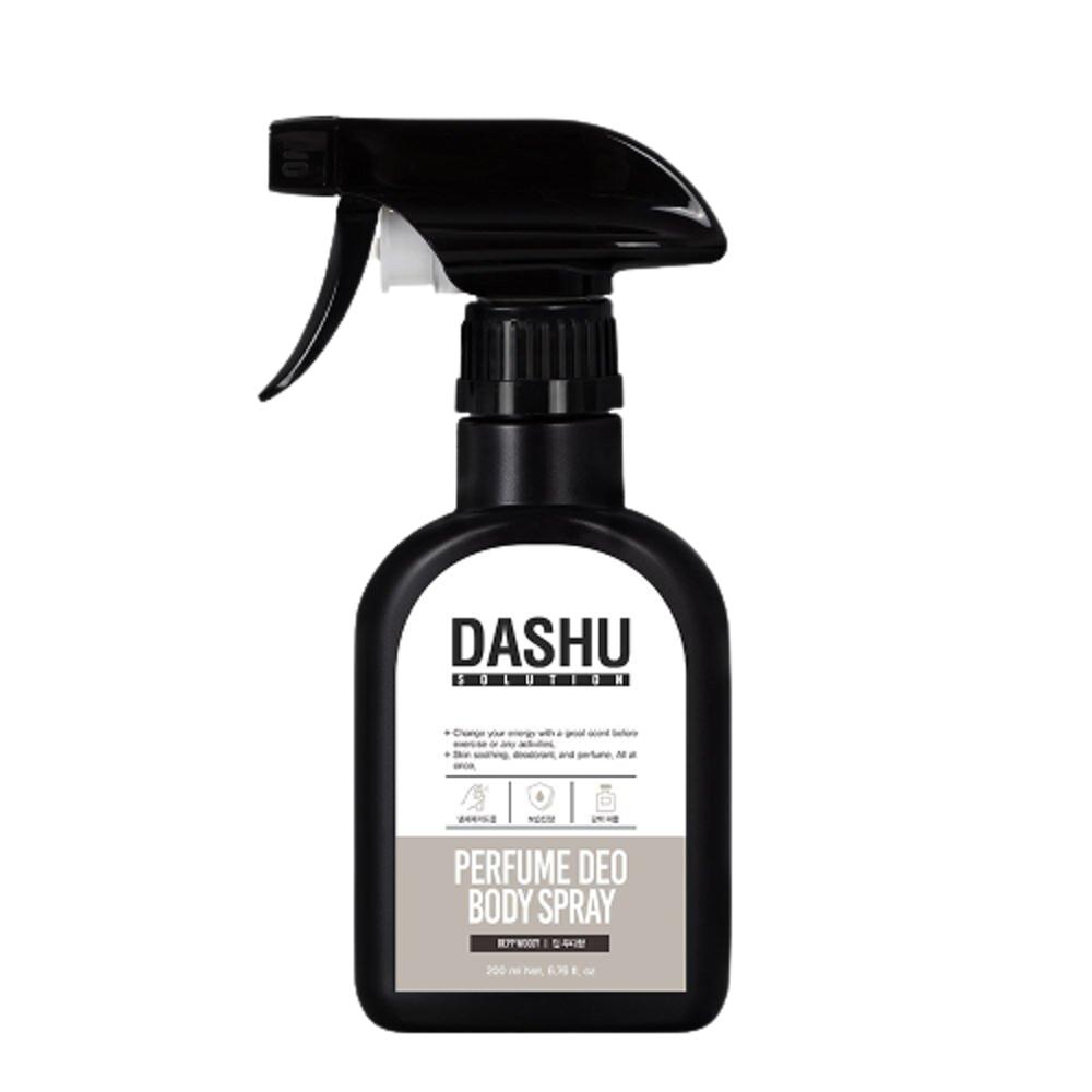 DASHU Дезодорант-спрей для тела Solution 200 мл (#Дип Вуди)